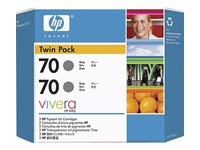 HP 70 Gray Ink Cartridge (2 Pack)