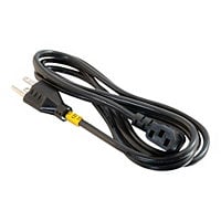 C2G 6ft Universal Right Angle Power Cord - 18 AWG - 5-15P to IEC320C13R