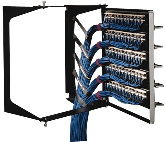 Homaco 21"H x 19.75"W x 25"D Swing-EZ Wall Rack