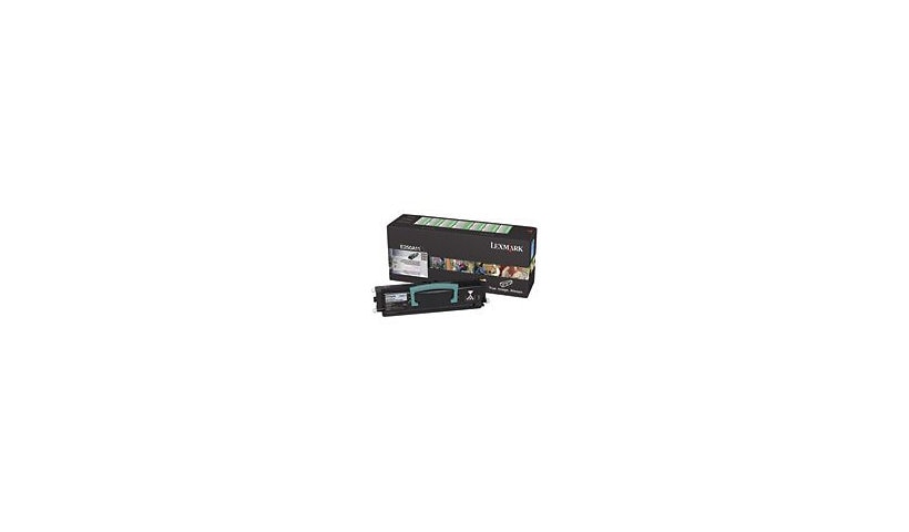 Lexmark E45X Return Program Toner Cartridge - Black