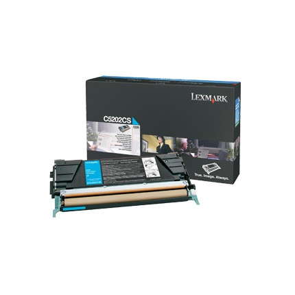Lexmark - cyan - original - toner cartridge - LCCP