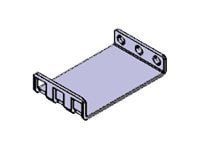 RackSolutions - rack bracket adapter - 1U
