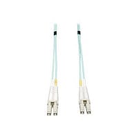 Tripp Lite 12M 10Gb Duplex Multimode 50/125 OM3 LSZH Fiber Cable LC/LC 12 Meters - patch cable - 12 m - aqua blue