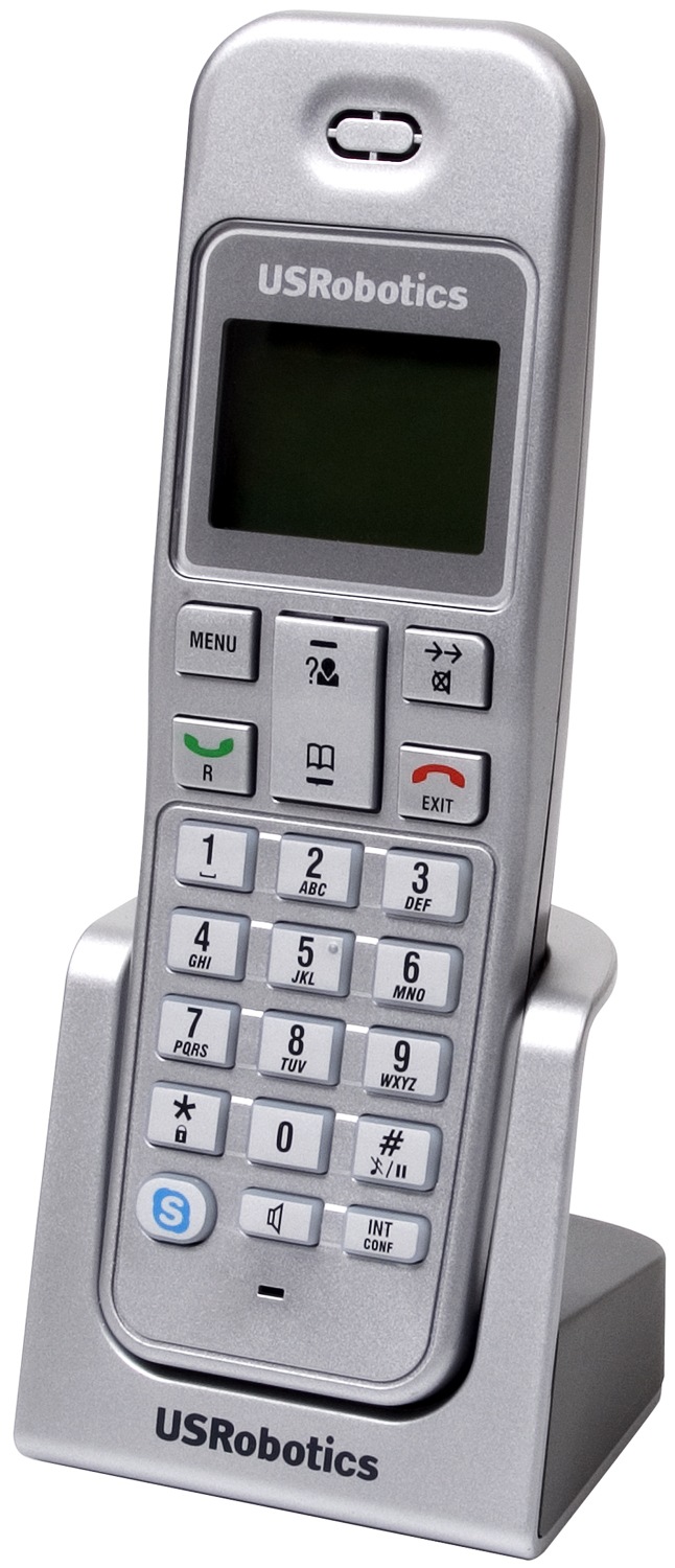 USRobotics Cordless Dual Phone for Skype Accessory Handset