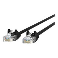 Belkin Cat5e/Cat5 50ft Black Snagless Ethernet Patch Cable, PVC, UTP, 24 AWG, RJ45, M/M, 350MHz, 50'