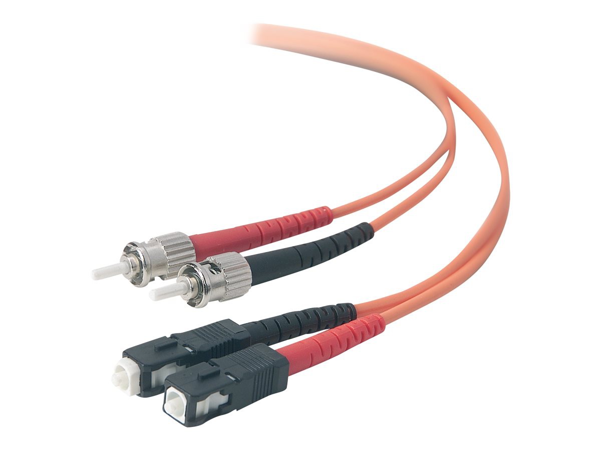 Belkin 5m ST/SC OM1 62.5/125 Multimode Duplex Fiber Patch Cable