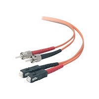 Belkin 5m ST/SC OM1 62.5/125 Multimode Duplex Fiber Patch Cable