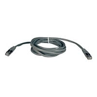 Eaton Tripp Lite Series Cat5e 350 MHz Molded Shielded (STP) Ethernet Cable (RJ45 M/M), PoE, Gray, 25 ft. (7.62 m) -