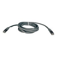 Eaton Tripp Lite Series Cat5e 350 MHz Molded Shielded (STP) Ethernet Cable (RJ45 M/M), PoE, Gray, 50 ft. (15.24 m) -
