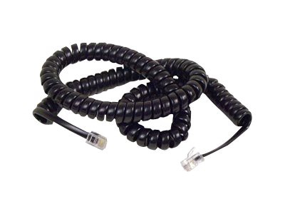 BELKIN COIL PHONE CORD RJ11M/M 12BLK