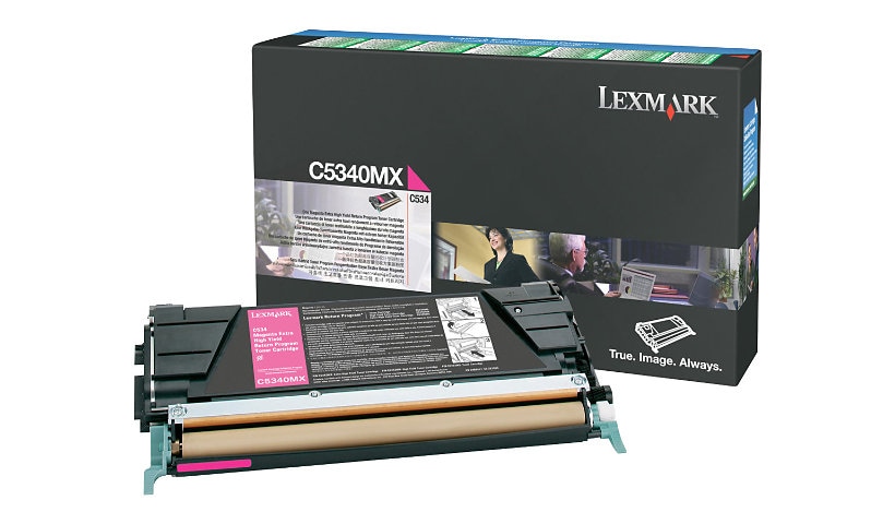 Lexmark Return Program C5340 Extra Hi-Yield Magenta Toner Cartridge
