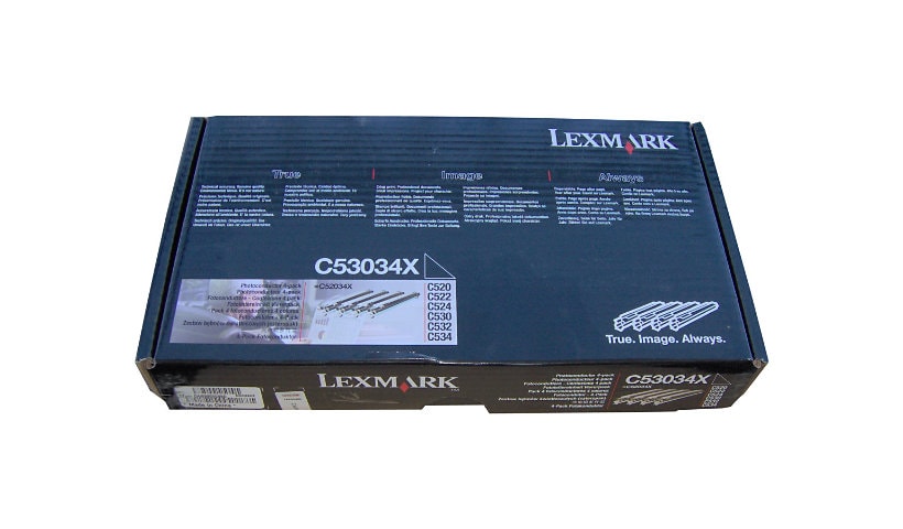 Lexmark C53x Photoconductor Unit (4 pack)