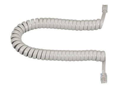 BLACK BOX 12FT HANDSET CORD GRAY