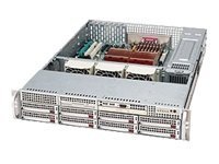 Supermicro SC825 TQ-R700LPB - rack-mountable - 2U - extended ATX