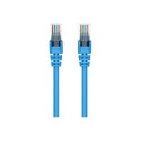 Belkin Cat5e/Cat5 14ft Blue Snagless Ethernet Patch Cable, PVC, UTP, 24 AWG, RJ45, M/M, 350MHz, 14'