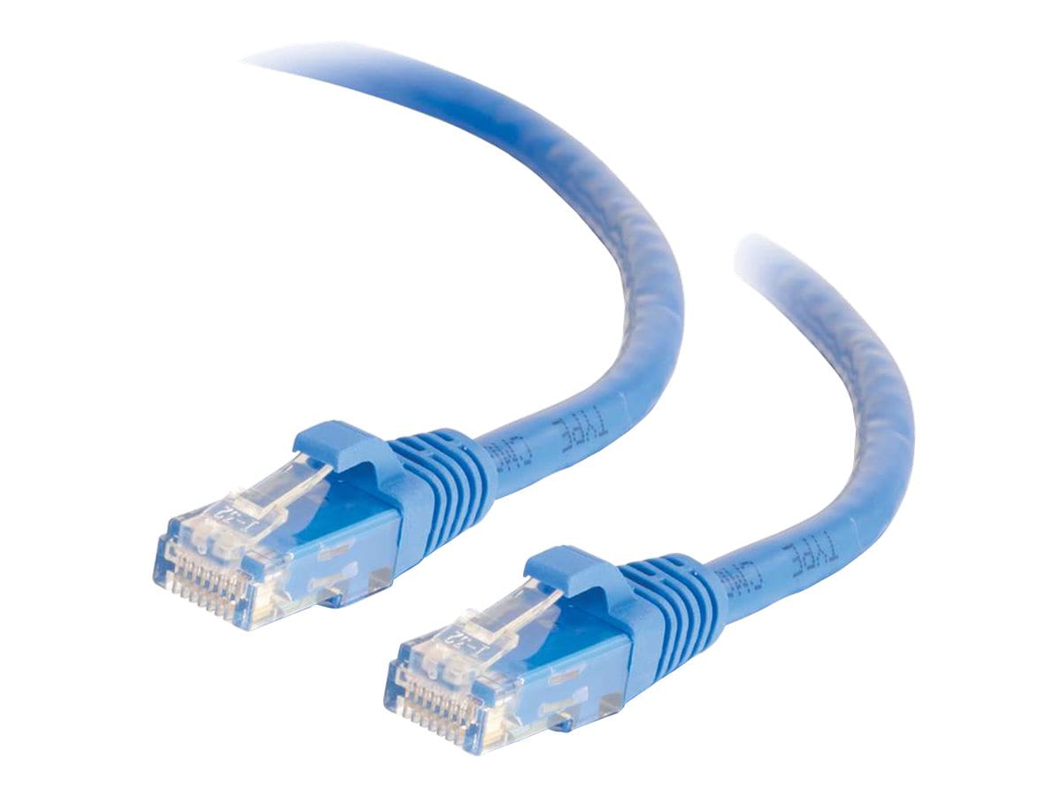 C2G 100ft Cat6 Snagless Unshielded (UTP) Ethernet Cable - Cat6 Network Patch Cable - PoE - Blue