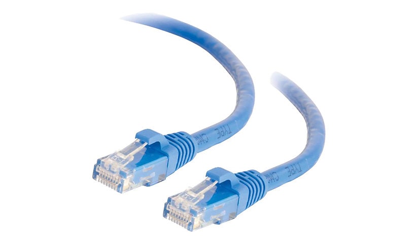 C2G 100ft Cat6 Snagless Unshielded (UTP) Ethernet Cable - Cat6 Network Patch Cable - PoE - Blue