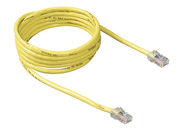 CDW 20' CAT5e or CAT5 RJ45 Patch Cable Yellow
