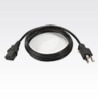 Zebra Power Cable - NEMA 5-15P - 6 ft - Durable - Reliable - Black