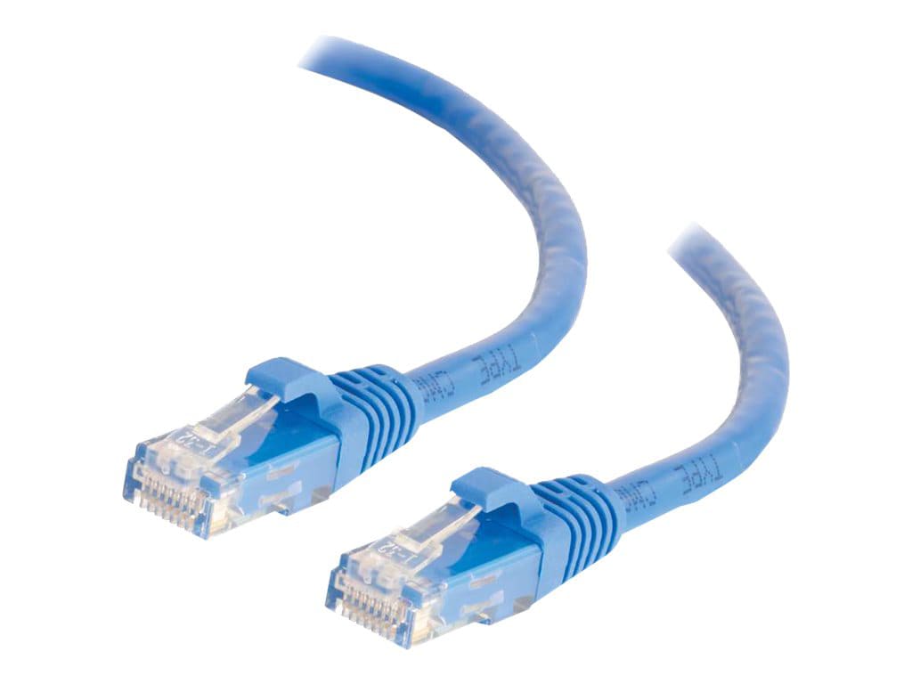 C2G 25ft Cat6 Snagless Unshielded (UTP) Ethernet Cable - Cat6 Network Patch Cable - PoE - Blue