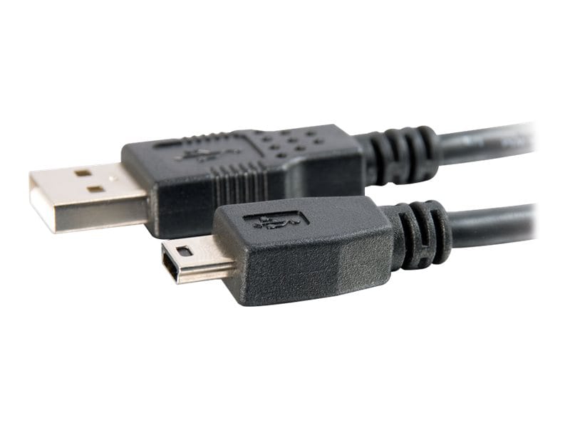 C2G 3.3ft USB A to USB Mini B Cable - USB to Mini B Cable - USB 2.0 - M/M