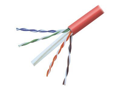 Belkin 900 Series bulk cable - 1000 ft - red