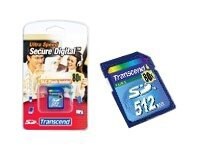 Transcend Ultra Speed - flash memory card - 512 MB - SD