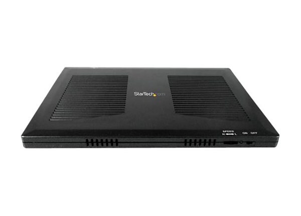 StarTech.com Black USB Powered Laptop Cooler - notebook fan