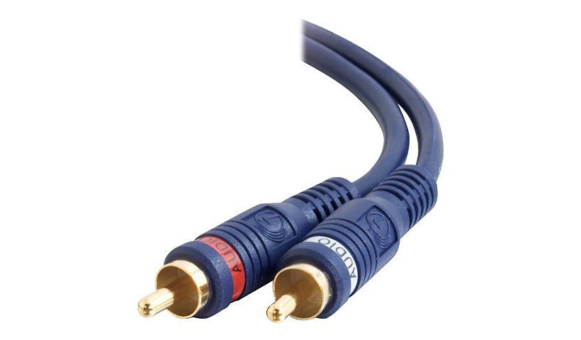 C2G Velocity 12ft Velocity RCA Stereo Audio Cable - audio cable - 12 ft