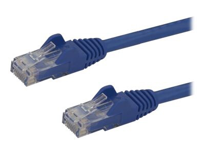 StarTech.com CAT6 Ethernet Cable 3' Blue 650MHz CAT 6 Snagless Patch Cord