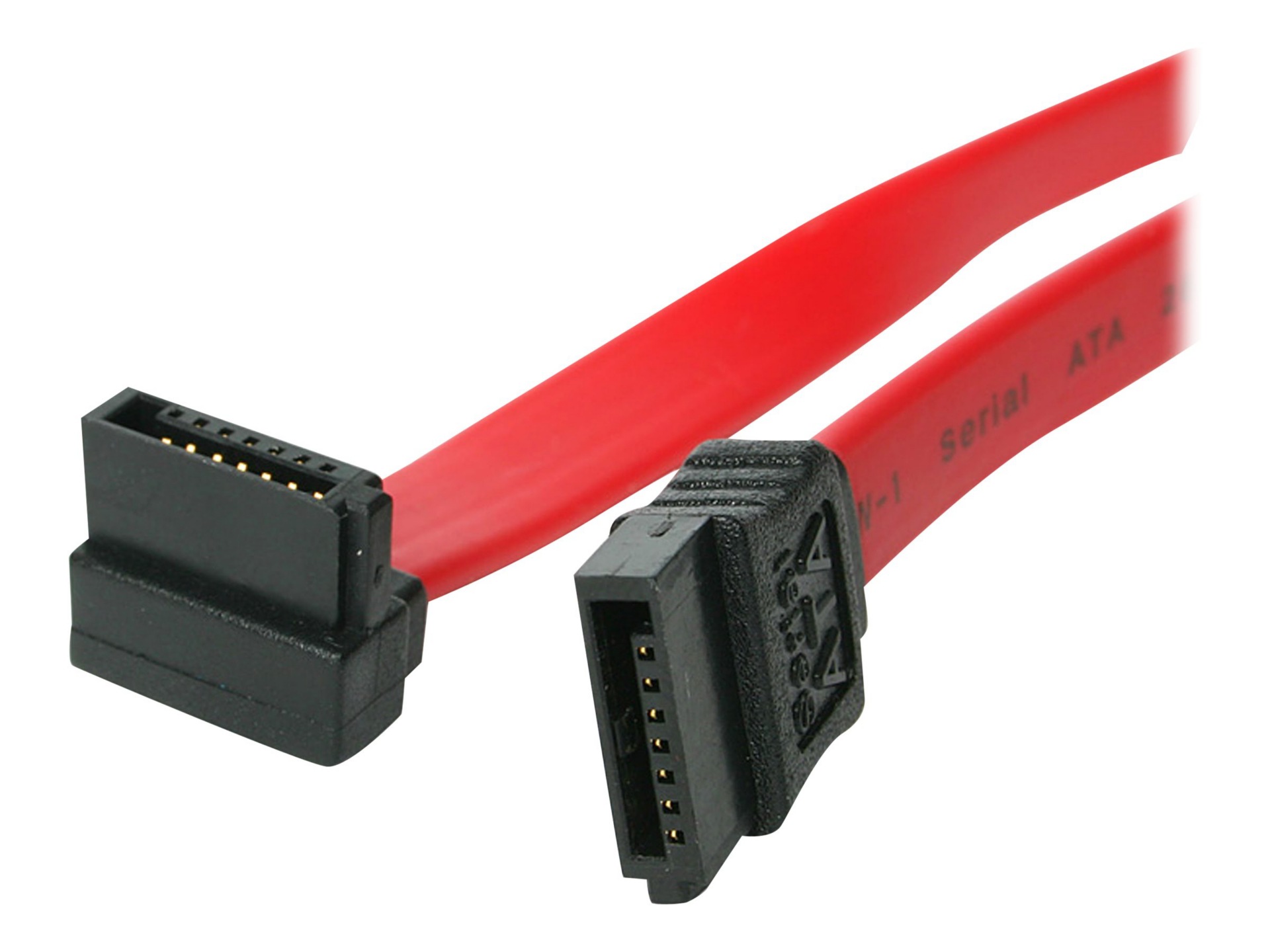 StarTech.com 24in SATA to Right Angle SATA Serial ATA Cable - SATA cable - 2 ft