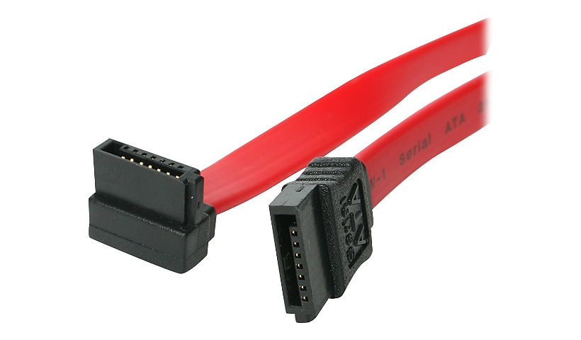 StarTech.com 24in SATA to Right Angle SATA Serial ATA Cable - SATA cable - 2 ft
