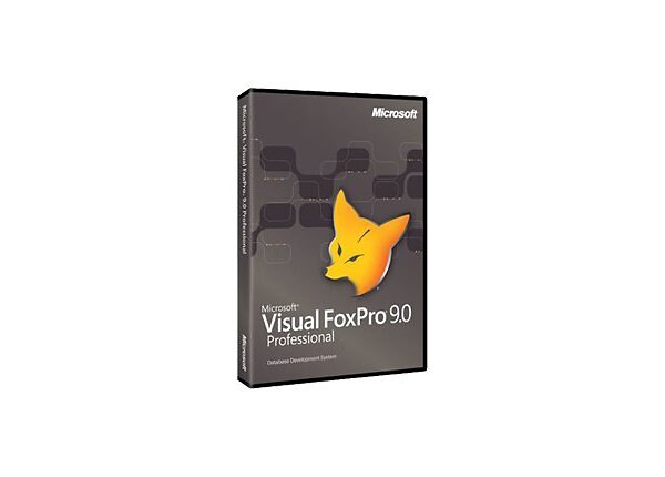 Microsoft Visual FoxPro Professional Edition (v. 9.0) - license - 1 user