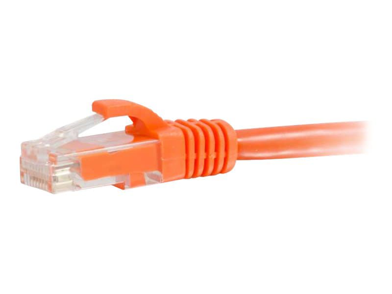 C2G 50ft Cat6 Snagless Unshielded (UTP) Ethernet Cable - Cat6 Network Patch Cable - PoE - Orange