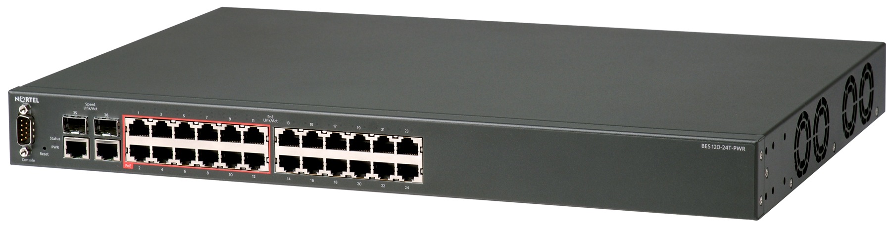 Nortel BES120-24T PWR Business Ethernet Switch 120