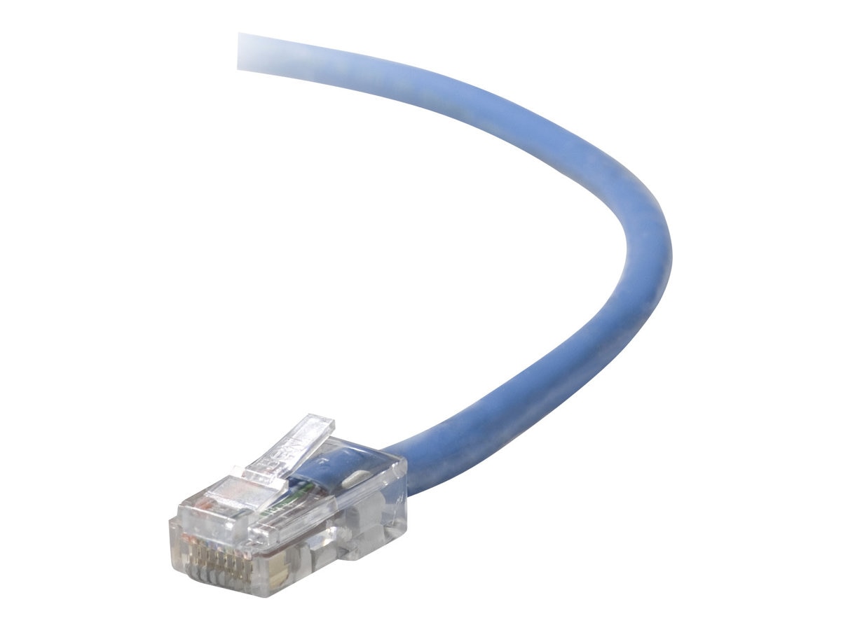 Belkin 15ft Cat5e Cat5 350MHz Patch Cable RJ45 M/M Blue 15'