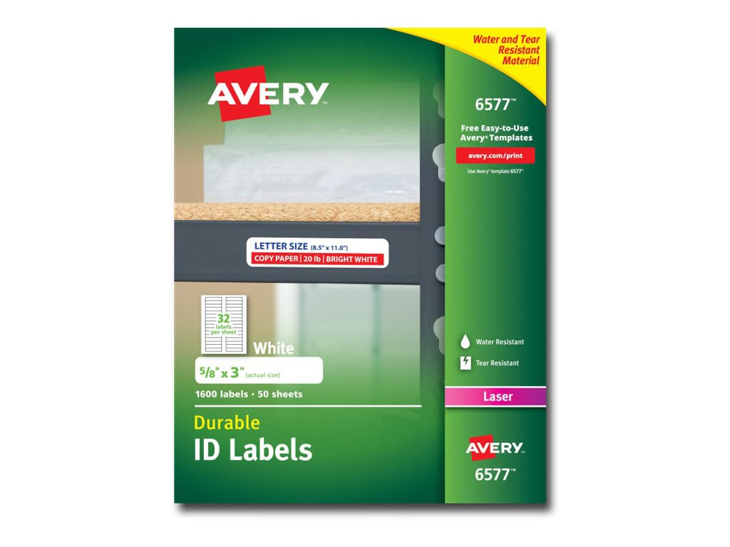 Avery Durable I.D. Labels