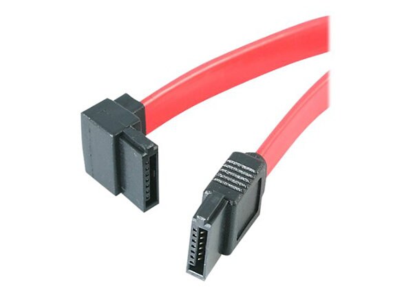 StarTech.com 24in SATA to Left Angle SATA Serial ATA Cable - SATA cable - 61 cm