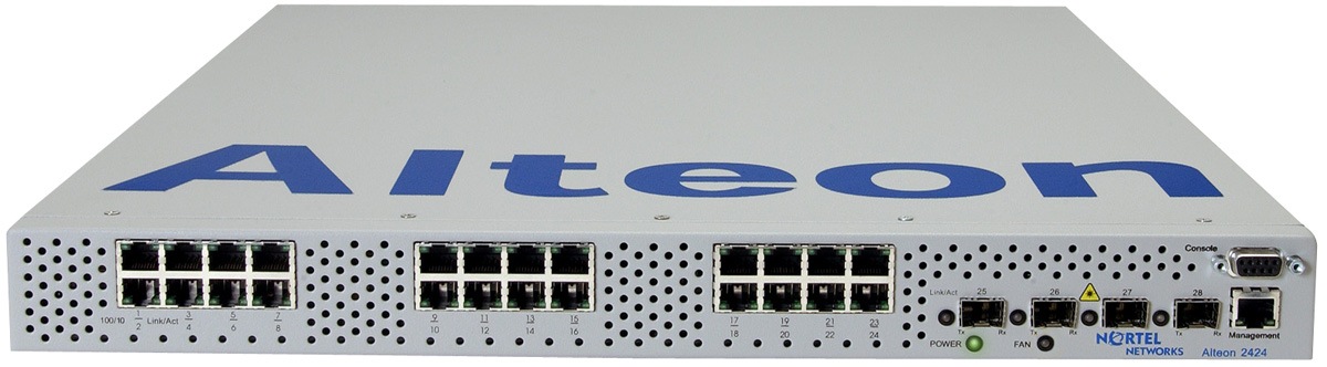 Nortel Application Switch 2424-SSL - switch - 24 ports
