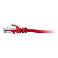 C2G 1ft Cat6 Snagless Unshielded (UTP) Ethernet Cable - Cat6 Network Patch Cable - PoE - Red