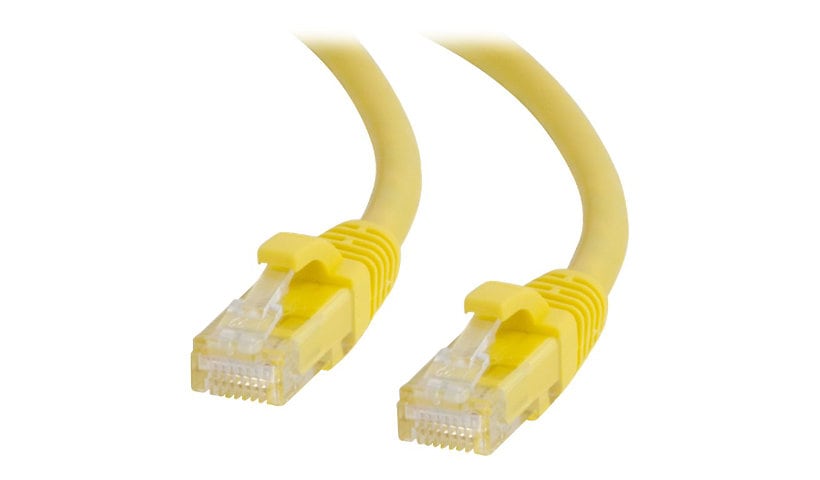 C2G 5ft Cat6 Snagless Unshielded (UTP) Ethernet Cable - Cat6 Network Patch Cable - PoE - Yellow