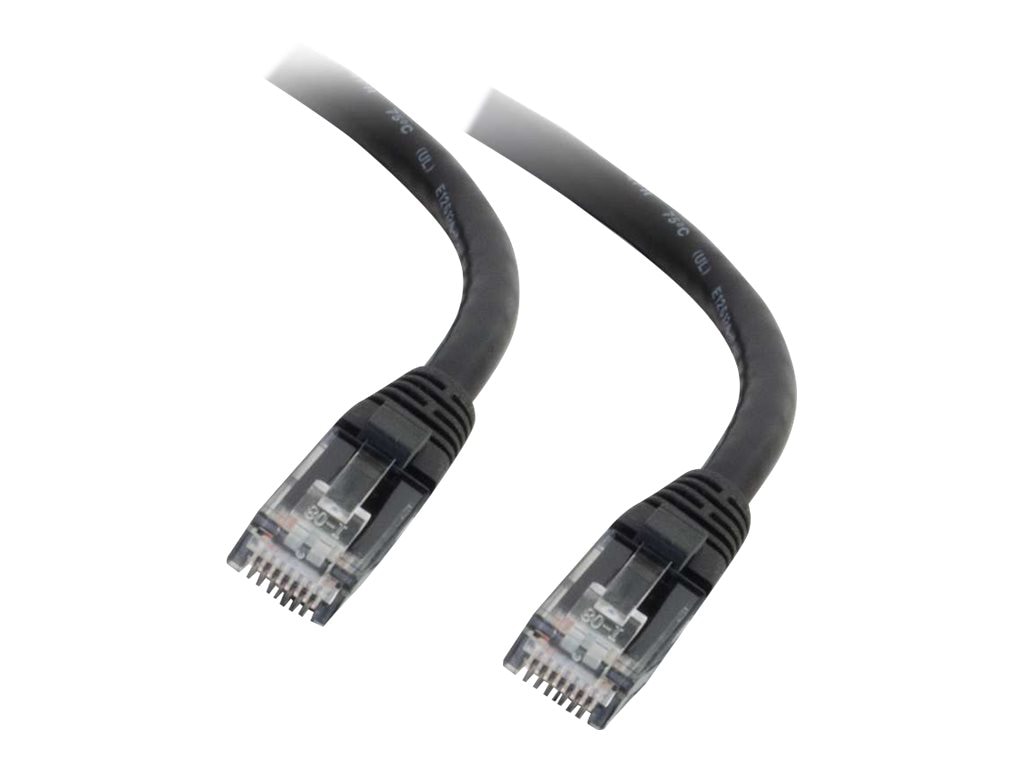 C2G 5ft Cat6 Snagless Unshielded (UTP) Ethernet Cable - Cat6 Network Patch Cable - PoE - Black