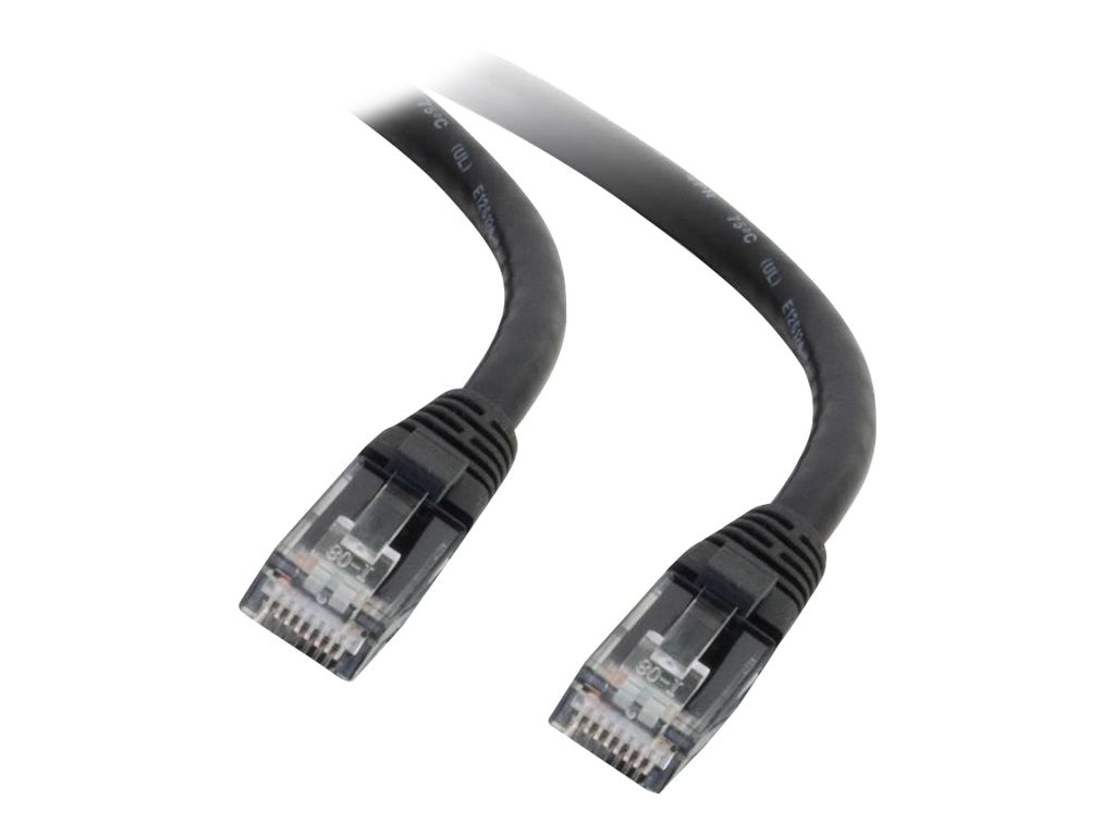 Thumbnail 2 of 5 for C2G 5ft Cat6 Snagless Unshielded (UTP) Ethernet Cable - Cat6 Network Patch Cable - PoE - Black