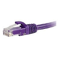 C2G 7ft Cat6 Snagless Unshielded (UTP) Ethernet Cable - Cat6 Network Patch Cable - PoE - Purple