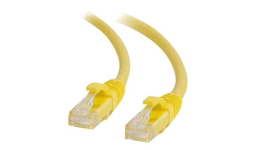 C2G 3ft Cat6 Snagless Unshielded (UTP) Ethernet Cable - Cat6 Network Patch Cable - PoE - Yellow