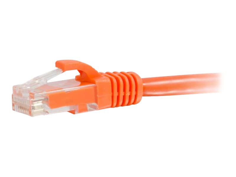 C2G 3ft Cat6 Snagless Unshielded (UTP) Ethernet Cable - Cat6 Network Patch Cable - PoE - Orange