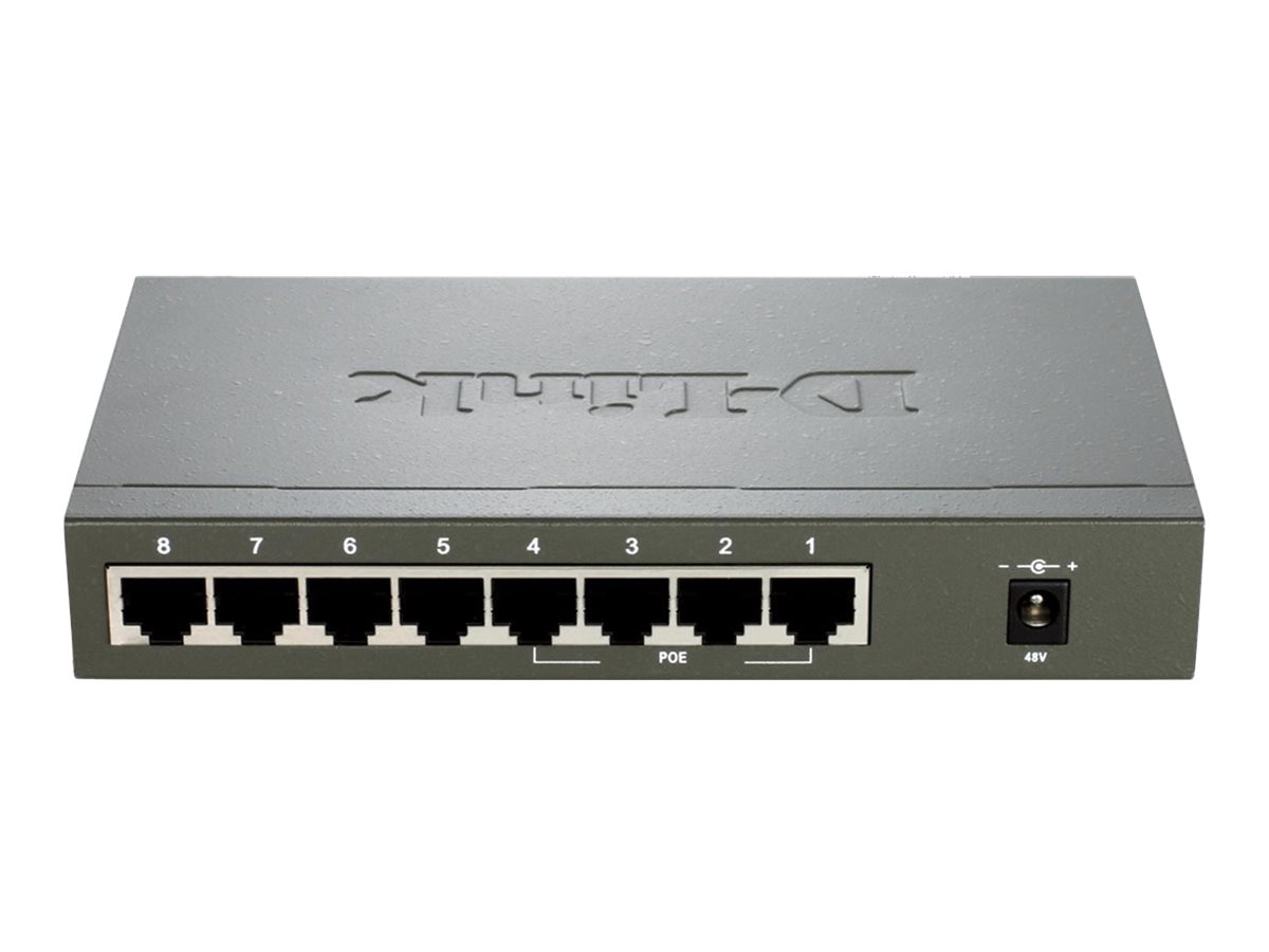 Thumbnail 3 of 3 for D-Link DES 1008PA - switch - 8 ports - unmanaged