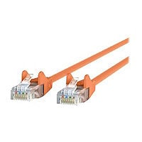Belkin Cat6 2ft Orange Ethernet Patch Cable, UTP, 24 AWG, Snagless, Molded, RJ45, M/M, 2'