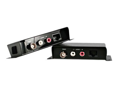 StarTech.com Video Over UTP - Composite Video Extender over Cat5 with Audio