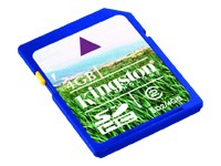 Kingston flash memory card - 4 GB - SDHC